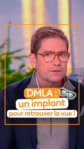 France2 on Instagram: "👁👓 Une équipe de chercheurs à mis au point un implant permettant aux personnes atteintes de DMLA de retrouver la vue ! #sante #dmla #vue #science #telematin #recherche #medecine"