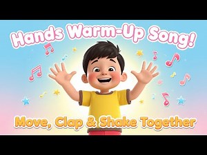 Hands Warm-Up Song 🖐️ | Immersive & Interactive Kids Exercise Song