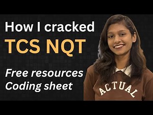 TCS NQT 2026 Preparation Strategy | My TCS Journey | Complete Guide
