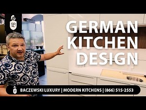 German Kitchen Design explained by Gregory from Baczewski Luxury & High-End Cabinetry.