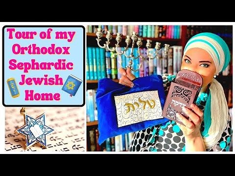 Come on a Tour of my Orthodox Sephardic Jewish Home | 5 Things You Will Only Find in a Jewish House