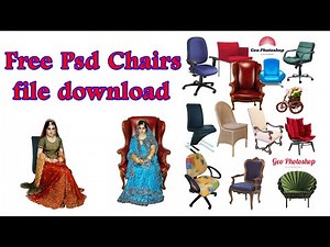 Free PSD chair file ,Chair Png Psd data free download /New 2021/ | New chair design pics |
