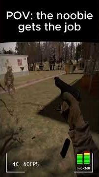 POV: the noobie gets the job. #vr #vrgame #vrgaming #game #gameplay #games #gamer #gorillatag #quest