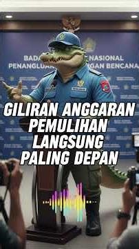 GILIRAN ANGGARAN PEMULIHAN LANGSUNG PALING DEPAN #aicover #shortsviral #shorts