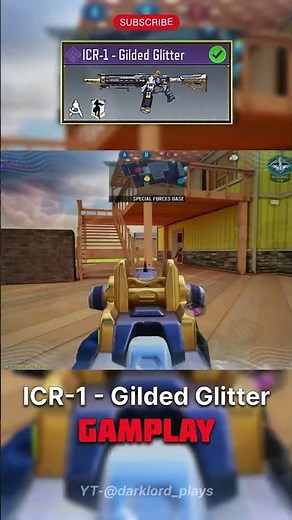🔥 GFL CoDM Collab EPIC Guns Gameplay | ICR-1 Glided Glitter INSANE Killstreak!