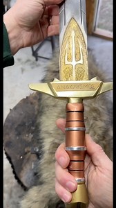 68K views · 1K reactions | I finally made Percy Jackson’s sword Riptide! #bladesmith #blacksmith #percyjackson #sword #art #metalwork #tools xTool | Yellow Goose Forge Blacksmith | Facebook