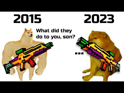 Hellraiser 2015 vs 2023 Pixel Gun 3D