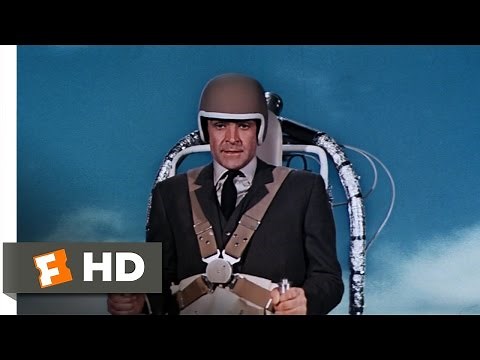 Thunderball (1/10) Movie CLIP - Jet Pack Escape (1965) HD