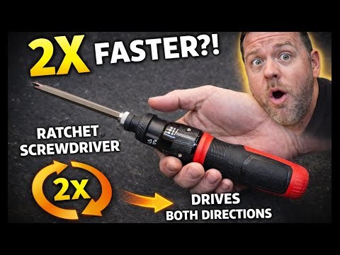 Craftsman Speedrive: Ratcheting Screwdriver That Doubles Your Speed!