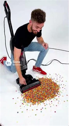 Meet the vacuum that screams!