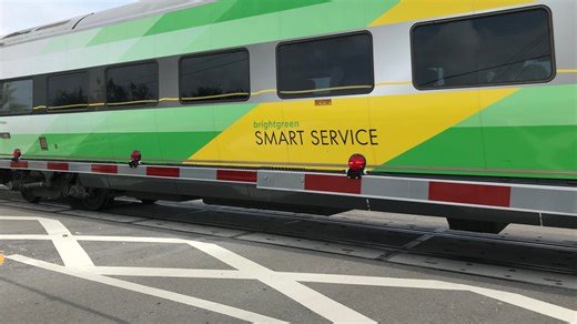 Will quiet zones silence Brightline train horns here? Not for at least a year, if ever