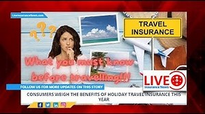 Consumers weigh the benefits of holiday travel insurance this ...