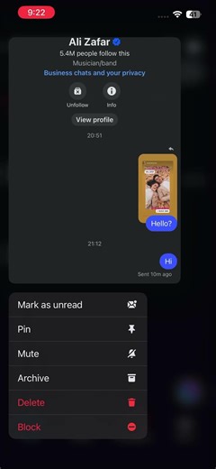 How to block a chat on facebook messenger #shorts #howto #viral #facebook