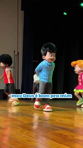 Um momento de alegria ao vivo com o 3 Palavrinhas! Deus é bom pra mim 💙✨