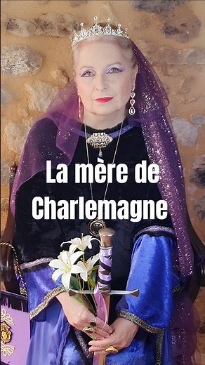 Portrait IA, Berthe aux Grands Pieds QUI était la mère de Charlemagne ? [1/10] #shorts #histoire #ia