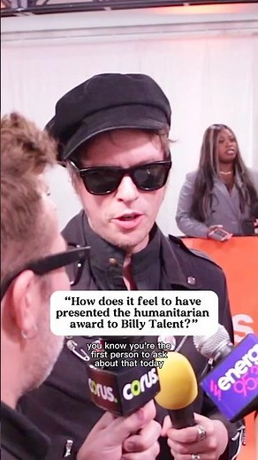 Sum 41 Shares How Honored They Are to present the Humanitarian Award to Billy Talent 🤝