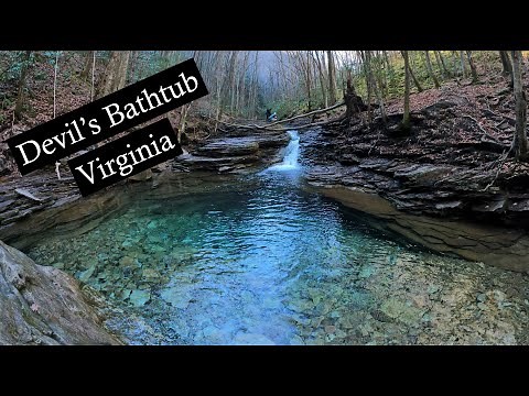 Devil's Bathtub, Virginia | 4K Vlog
