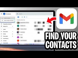 How to Find Contacts in Gmail - PC And Mobile