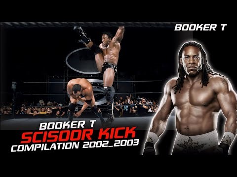 Booker T Scisoor Kick Compilation 2002_2003