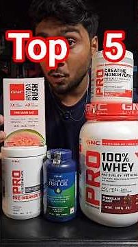 GNC Top 5 products || GNC best supplements #shorts