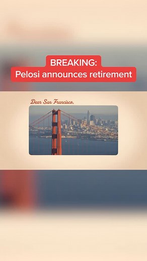 Nancy Pelosi has announced her retirement from Congress, ending a decades-long career. In a video message, Pelosi said she will not be seeking re-election to Congress at the end of her term in January 2027. | MS NOW