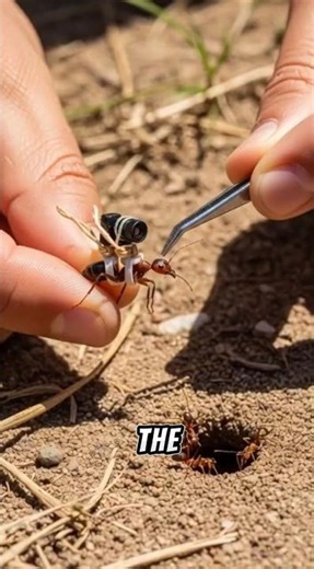 Real Fire Ant POV Inside Massive Underground Colony | Micro Camera Footage