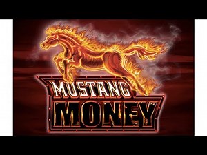 SUPER RARE 5 BONUS SYMBOL TRIGGER! SUPER BIG WIN! MUSTANG MONEY SLOT MACHINE POKIE