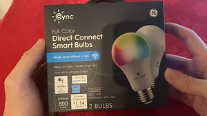 Watch GE Cync Smart LED Light Bulbs Unboxing and Review on Amazon Live