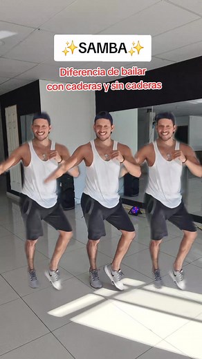 593K views · 10K reactions | Espero que vean lo importante que es aprender a mover las caderas para el movimiento de samba es facil y rapido珞 #fblifestyle #baile #facilyrapido #aprender #siguemeparamascontenido #samba #caderas #basicos #diferencias # | Dance Studio by Cesar Lopez | Facebook
