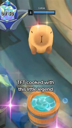 GET THE BEST LITTLE LEGEND IN TFT RIGHT NOW!!! #teamfighttactics #tft #capybara #peak #fypシ