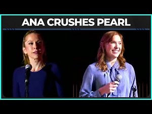 Ana Makes Pearl Davis FREEZE During Debate