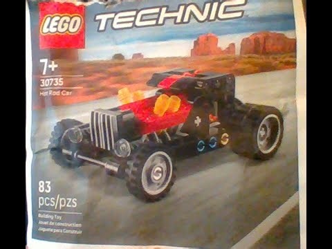 Making the LEGO TECHNIC Hot Rod Car