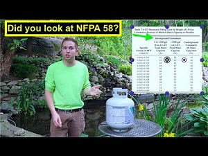 Why 20 LB Propane Tanks can Safely Hold 20 LBS | NFPA 58