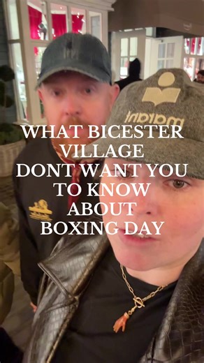 Bicester Village Boxing Day secret ##bicestervillage##outlet##boxingdaysales##reseller##haul