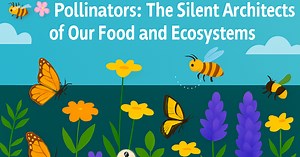 🐝🌸 Pollinators: The Silent Architects of Our Food and Ecosystems