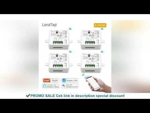 LoraTap Mini DIY Module Wifi Light Switch Wireless APP Remote Control Switch 220V Smart Home Electri