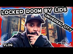 Exploring Locker Room by Lids - Universal Studios Hollywood