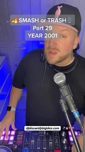8.2K views · 187 reactions | SMASH or TRASH 2001 Edition 酪️ #SmashOrTrash #Challenge #Millennial #GenZ #GenX #DJ #BigBlizz #Trict | DJ Blizzard aka BigBlizz | Facebook