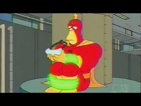 The Simpsons Radioactive Man Movie Real Acid