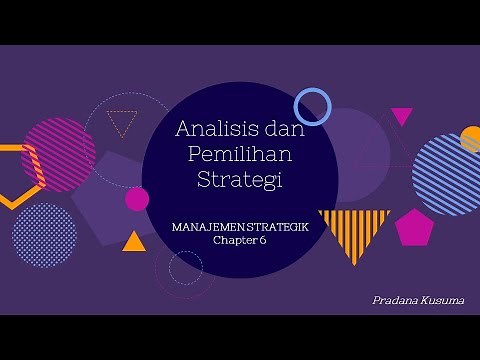 [Podcast] Manajemen Strategik Chapter 6 - Analisis dan Pemilihan Strategi