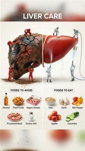 Liver Care | Foods to Avoid vs Foods to Eat for a Healthy Liver