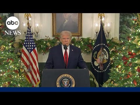FULL REMARKS: President Trump addresses nation in end of year remarks, discusses 2026 agenda