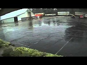 Video shows train hit truck and explosion