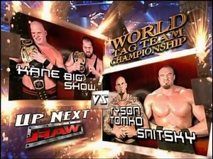 Big Show & Kane vs. Snitsky & Tomko (World Tag Team Championship) (WWE RAW) HD | 2005