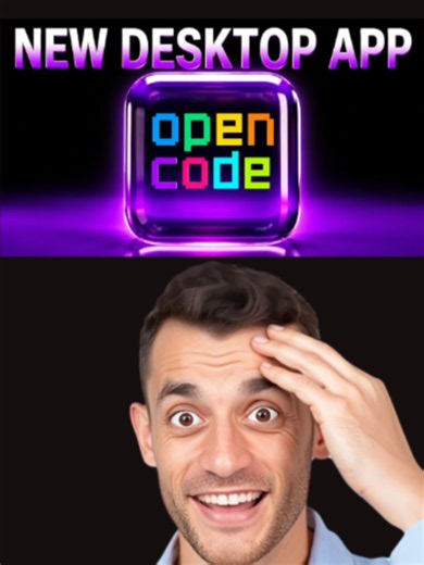 OpenCode Desktop just made multitasking with AI coding agents possible. You can now open multiple tabs, each running its own project and model. It also added a simpler way to run AI models locally on your computer. #AI #Coding #OpenSource #OpenCode