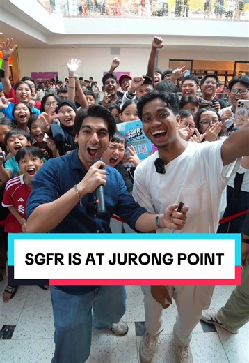 SGFR IS FINALLY AT JURONG POINT #sgfr #teamsgfr #viral #grandopening #fyp