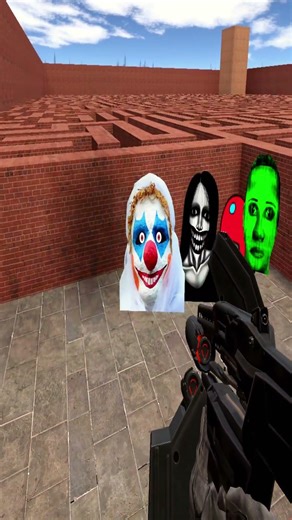 Nextbot Run Hard! 🏃‍♂️ | GMod !!#Scp Modlab #gmod #garrysmod