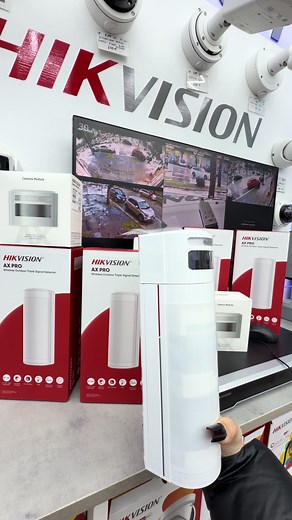 Sensore da esterno 180* con video verifica Hikvision axpro 18 metri per immune wireless fino 1.6km#hikvision #axpro #sicurezza #italy #aziende