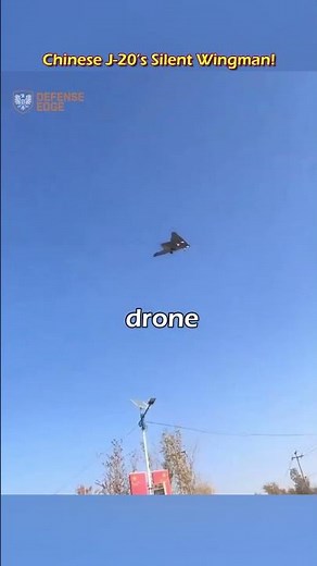 China’s J-20 Lands With Its Loyal Wingman Drone! #J20 #GJ11 #LoyalWingman #StealthDrone