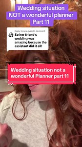 Wedding Drama: Planner's Plans Unravel